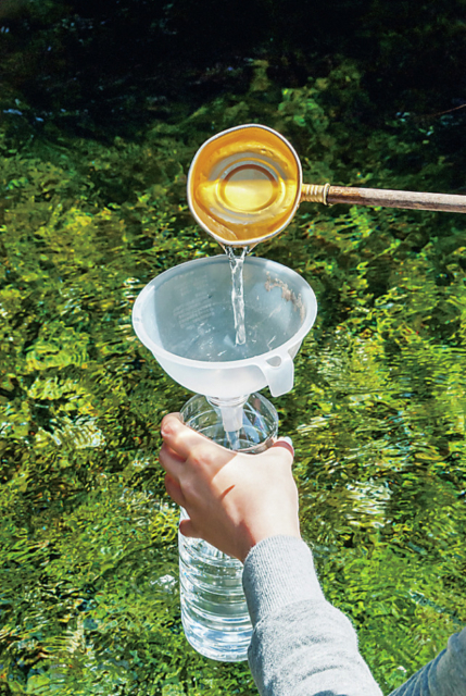 【阿蘇サイクリング×名水スポット3】名水の里を代表する水源スポット「白川水源」