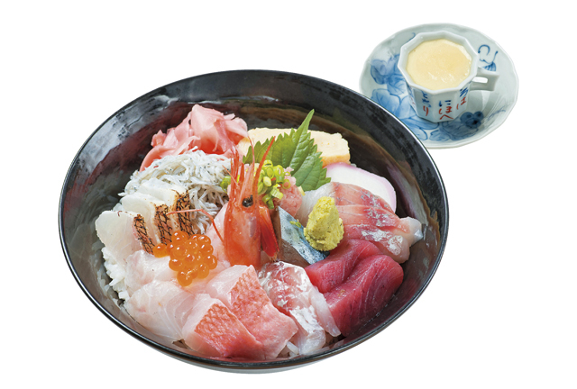 目利きの大将が仕入れる厳選地魚丼「海鮮食楽市場」