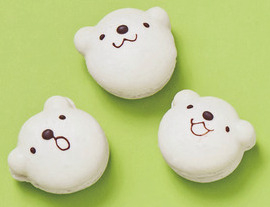 3つの表情と3つの味! 愛されスイーツ「こぐまかろん」