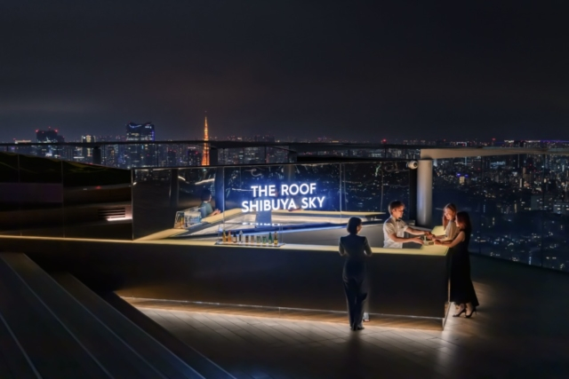 渋谷最高峰のルーフトップバー The Roof Shibuya Sky で特別な一夜を過ごそう 観光旅行メディア まっぷるトラベルガイド