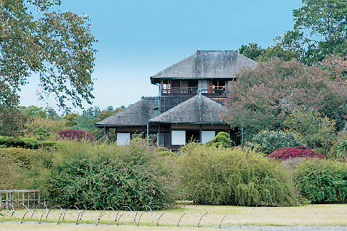 【偕楽園の園内の名所】好文亭