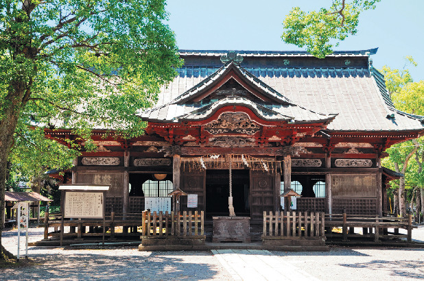 【大多喜×観光】悠久の時を感じるたたずまい「夷隅神社」