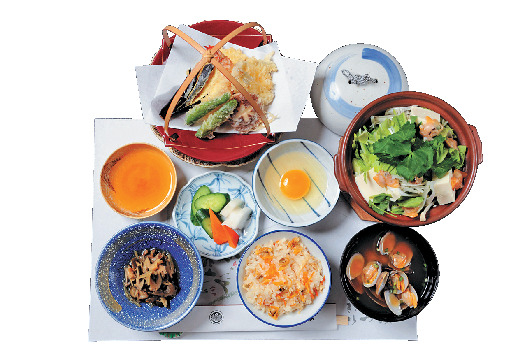 あさりづくしの会席が味わえる「ホテル割烹いづみ」