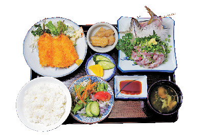 黄金あじには定評あり!「磯料理マルゴ」