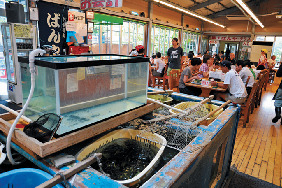 【鋸山周辺×魚介グルメ】コスパ最高の人気店で海鮮丼を豪快に!「食事処 ばんや」