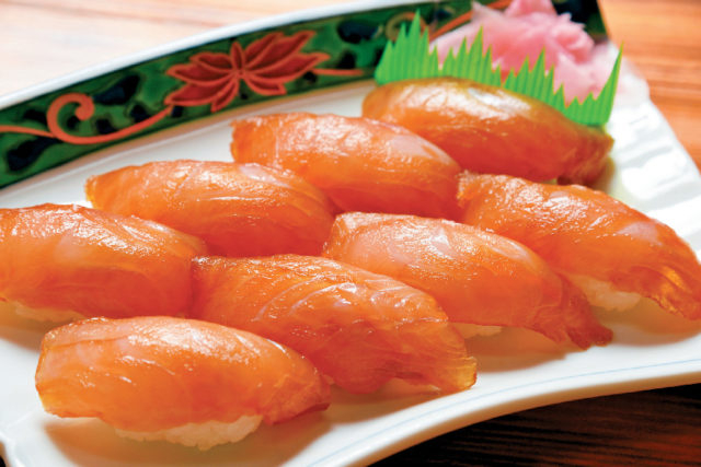 ここだけでしか味わえない「巴寿し」