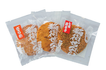 【笠間稲荷神社×門前町】県産こしひかりを使った稲荷せんべいが人気「仲見世 丸井」