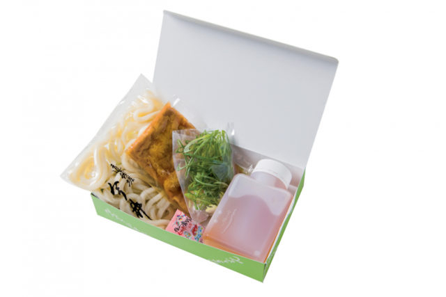 【大阪×味土産7】道頓堀 今井のきつねうどん 折864円