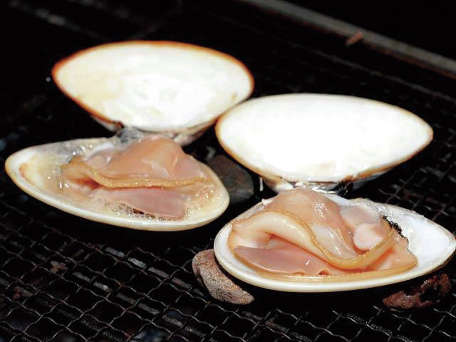 身の大きさで有名な鹿島灘産の絶品活はまぐり「はまぐり屋」