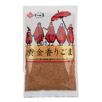 【大阪×味土産8】和田萬 萬次郎 蔵の黄金 香りごま140g 626円