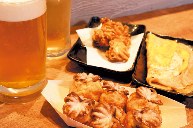 【心斎橋ネオン食堂街】踊りだこ