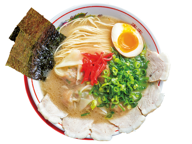 ラーメン& ワンタンメンが看板メニュー「博多荘」