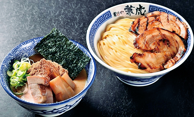 看板メニューは関東系の濃厚つけ麺「麺や 兼虎」