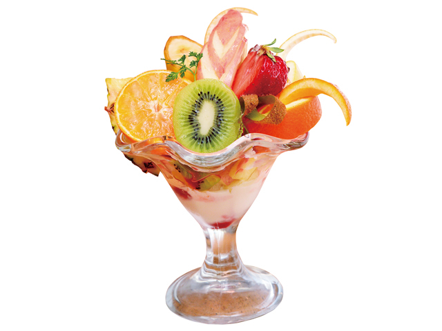 産直の果物を、こんもりトッピング「KISSHOKA」