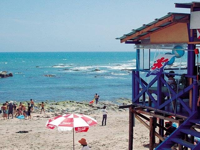 【千葉×海水浴場】貝がら交じりの白い砂浜が美しい「和田浦海水浴場」