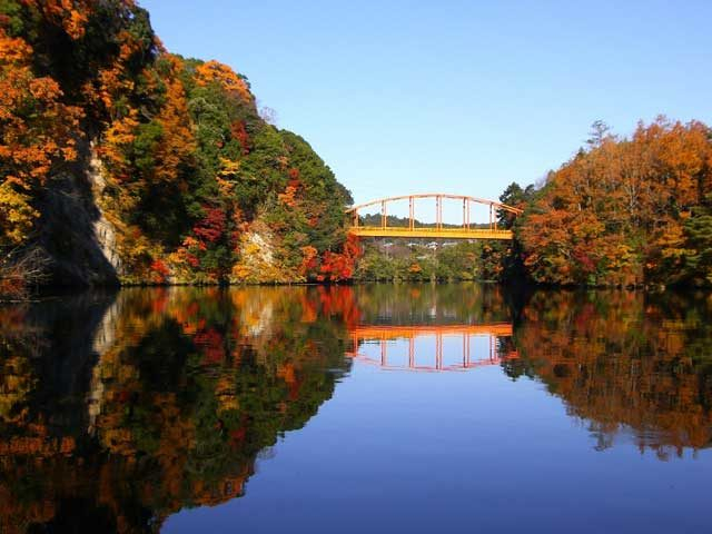 濃溝の滝と久留里をめぐるモデルプラン② 亀山湖