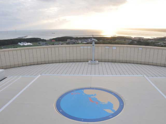 【銚子電鉄×途中下車の観光情報】地球の丸く見える丘展望館