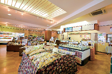 湯けむり上がるみやげ処「里の駅かんなわ蒸de喜屋」