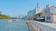 【大阪×水上クルーズ観光】川沿いをのんびり散歩できる「八軒家浜船着場」