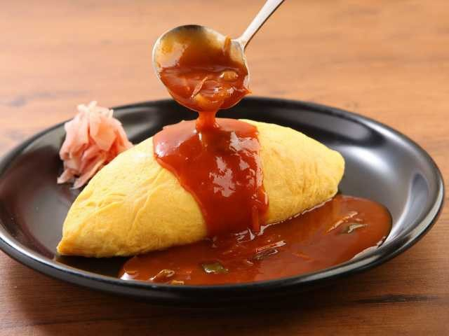 北極星のオムライス