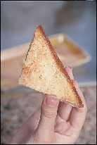 食後のパンも楽しみ