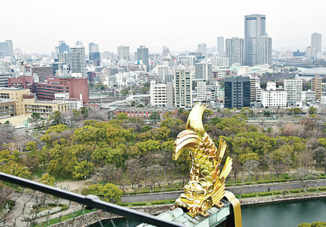 【大阪城8F】展望台