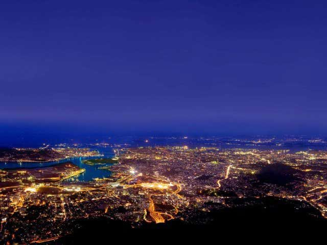 新日本三大夜景 皿倉山展望台