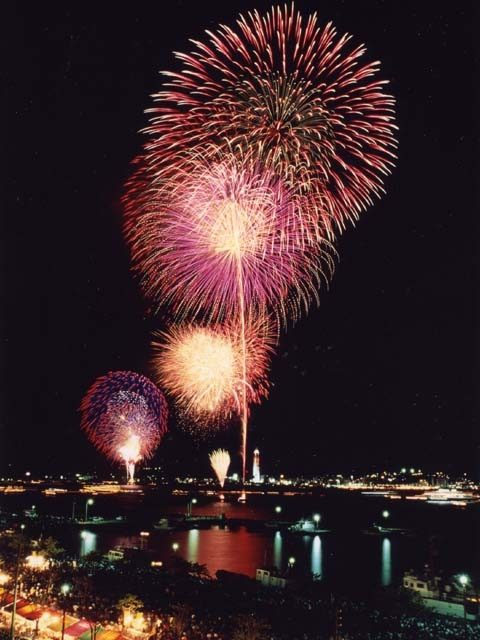 関門海峡花火大会