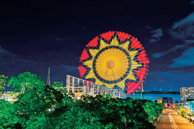 【世界初】大観覧車 光のアート