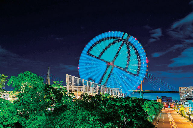 【世界初】大観覧車 光のアート