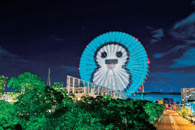 【世界初】大観覧車 光のアート