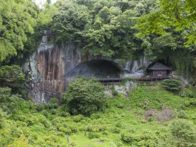 【豊後大野×絶景】県下最大級の不動明王像「普光寺磨崖仏」