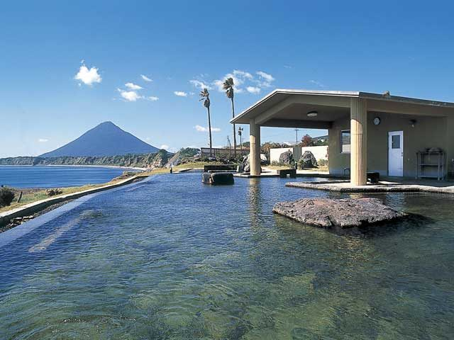 【指宿&開聞岳×ドライブ】ヘルシーランド露天風呂「たまて箱温泉」