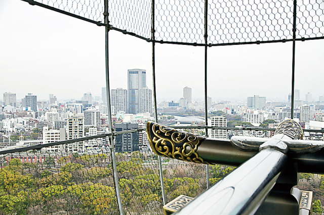 【大阪城8F】展望台
