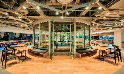 【JR大阪・梅田】週末限定ヤンマーの社員食堂でランチができる!?