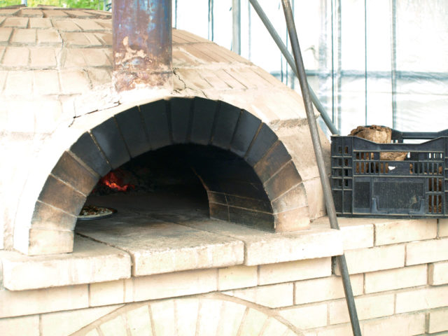 石窯ピザ体験できます☆