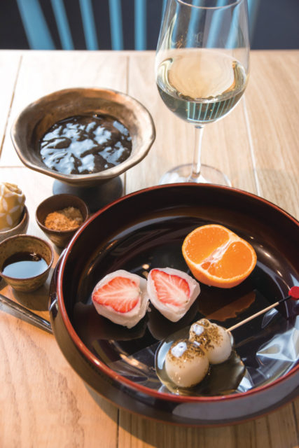 カフェ? 居酒屋? 和菓子と酒のマリアージュ「和がし圓左」
