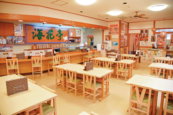 【那珂湊おさかな市場の人気ランキング 第2位】13種の人気ネタが木桶にどっさり「海鮮すし 海花亭」