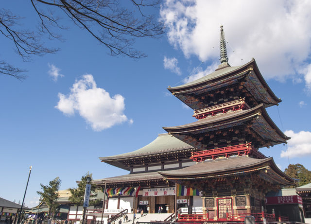 成田山新勝寺おすすめ参拝コース③三重塔