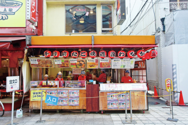 行列覚悟の人気店「たこ焼道楽 わなか 千日前本店」