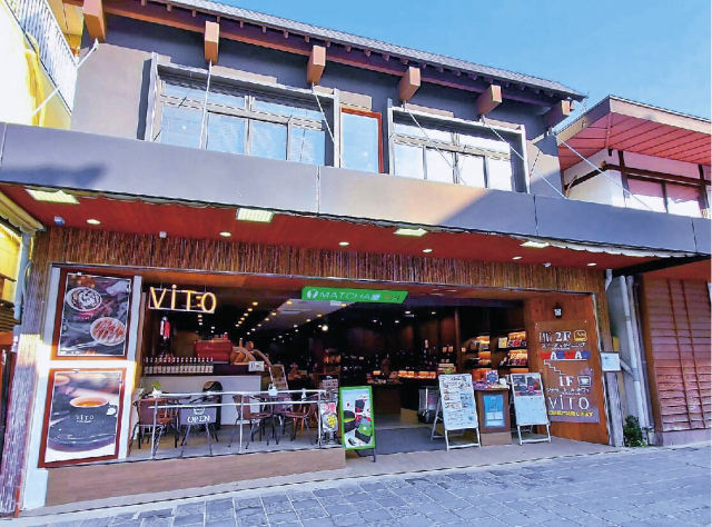 梅のマークが大宰府らしい「3℃ café」