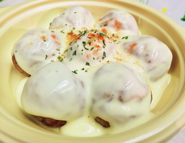 たこ焼き×チーズの創作メニュー「道頓堀 赤鬼」