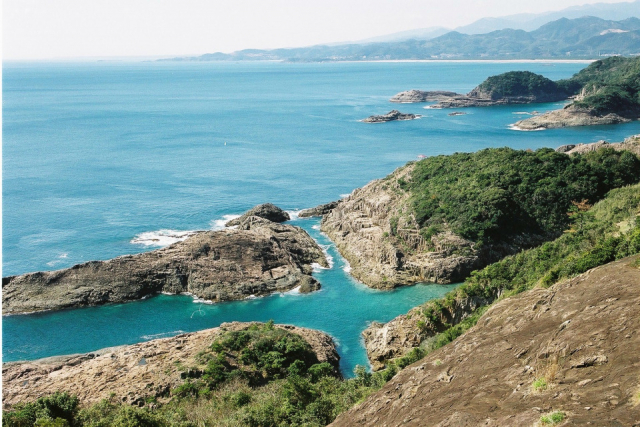 【日向×パワースポット1】コバルトブルーの海に願いを込めて「願いが叶うクルスの海」