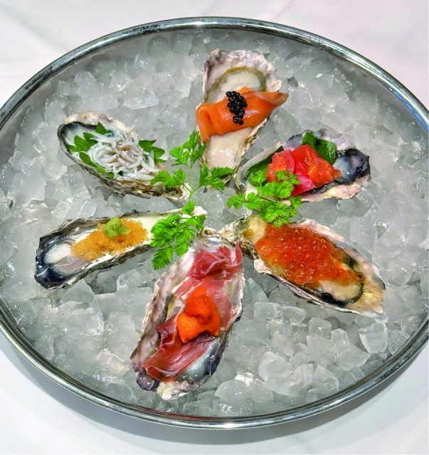 シャンパンとのマリアージュで牡蠣の旨みがパワーアップ 神戸三宮 オイスターハウス