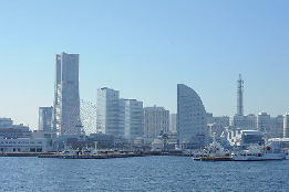 ③デッキで風景を満喫