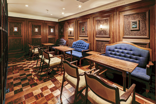 高級感あふれる空間で極上のスイーツを堪能「THE ROYAL CAFE YOKOHAMA MONTE ROSA」