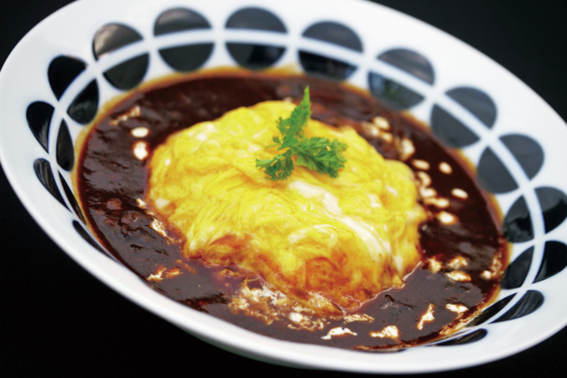 雲仙の名物”雲仙ハヤシ”「山Café 力(Ricky)」