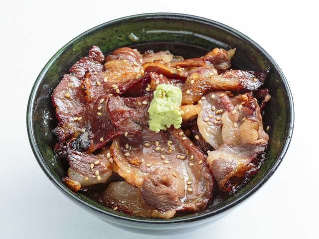 注目のジビエ料理猪肉をどんぶりで味わう「ささの」