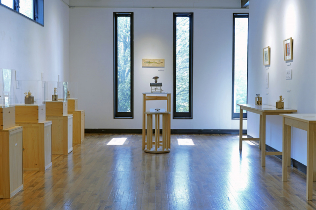 ロゴ入りのオリジナルグッズ「カフェ ラ リューシュ ギャラリー&ショップ」