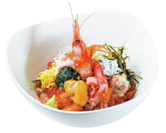 駿河湾の幸がきらめく鮮やか丼「せきの」